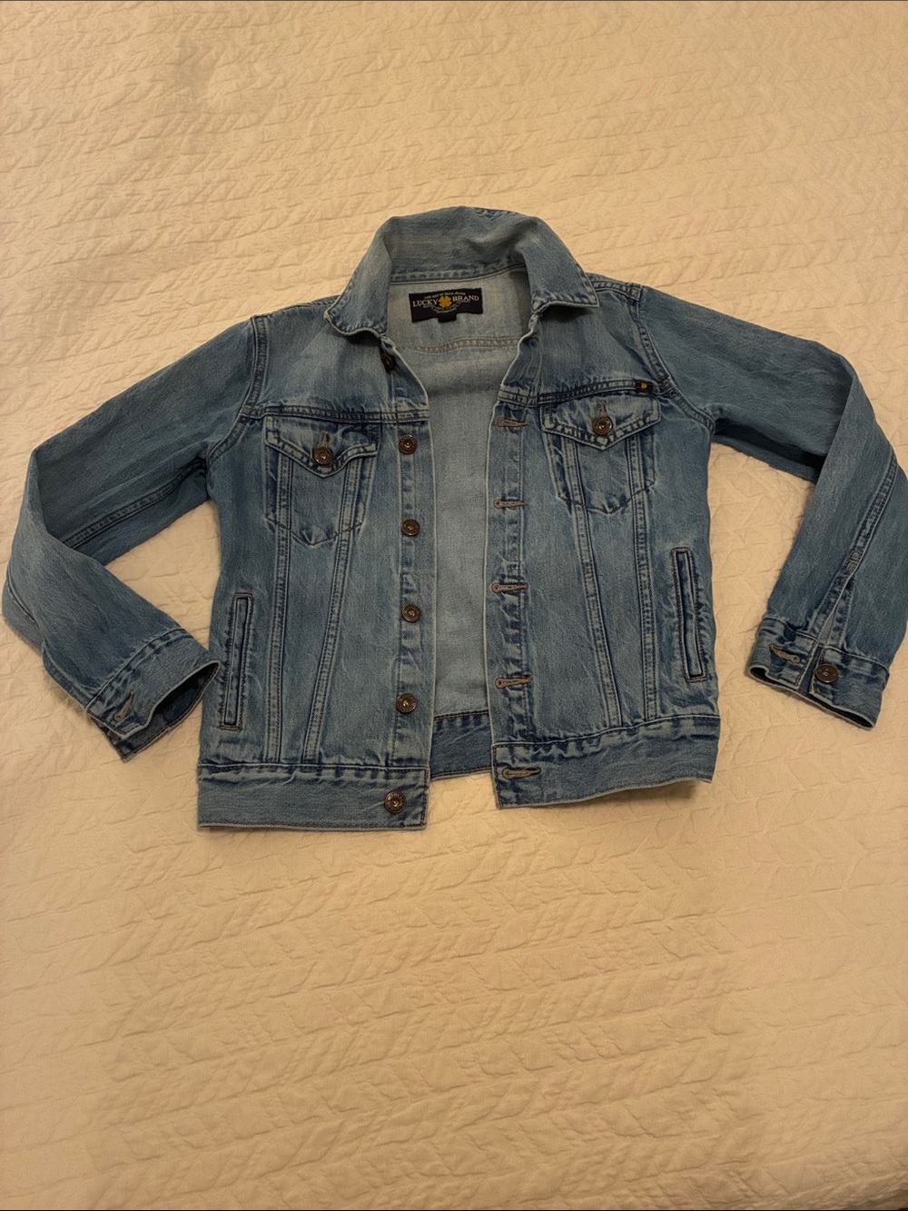 Lucky Brand Light Blue Denim Jacket for Kids